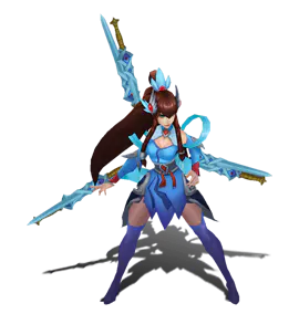 Aquamarine Divine Sword Irelia chroma