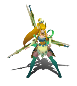 Emerald Divine Sword Irelia chroma