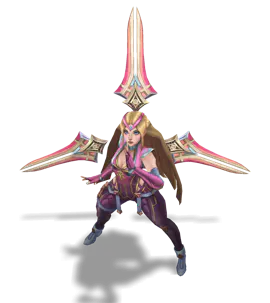 Rose Quartz Sentinel Irelia chroma