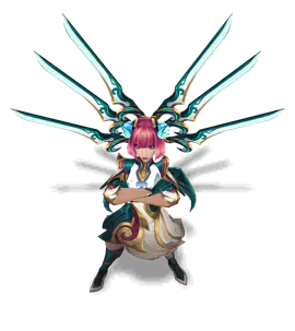 Turquoise Porcelain Irelia chroma