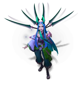 Turquoise Spirit Blossom Irelia chroma