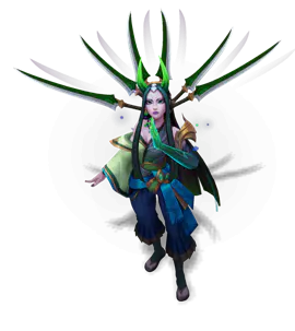 Emerald Spirit Blossom Irelia chroma