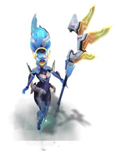 Aquamarine Cyber Halo Janna chroma