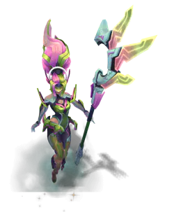 Peridot Cyber Halo Janna chroma