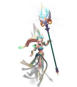 Turquoise Heavenscale Janna chroma