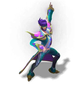 Turquoise Space Groove Twisted Fate chroma