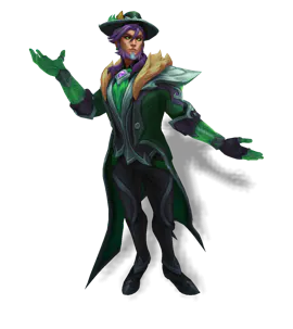 Emerald Victorious Twisted Fate chroma