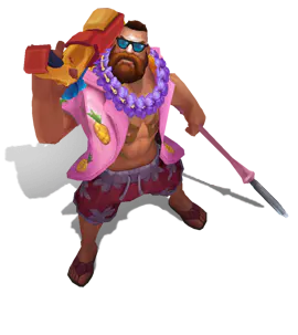 Rose Quartz Pool Party Gangplank chroma