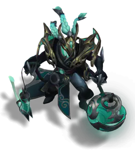Turquoise Steel Dragon Thresh chroma