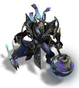 Aquamarine Steel Dragon Thresh chroma