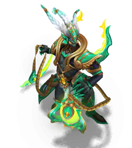 Emerald Lunar Emperor Thresh chroma