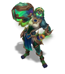 Emerald Cosmic Invoker Illaoi chroma