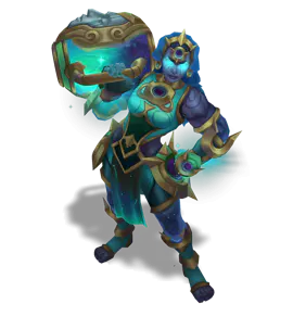 Turquoise Cosmic Invoker Illaoi chroma