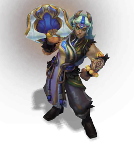 Catseye Snow Moon Illaoi chroma