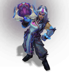 Sapphire Snow Moon Illaoi chroma