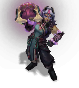 Obsidian Snow Moon Illaoi chroma