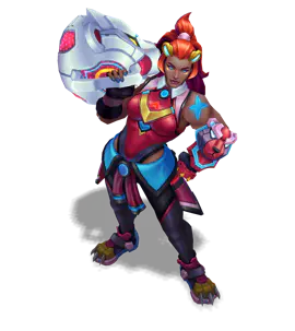 Ruby Battle Bear Illaoi chroma