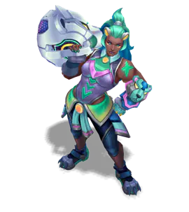 Turquoise Battle Bear Illaoi chroma
