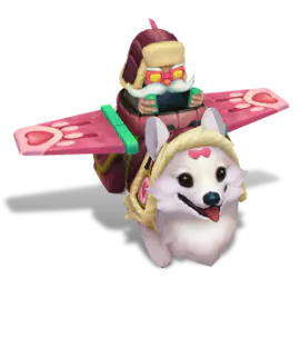 Rose Quartz Corgi Corki chroma
