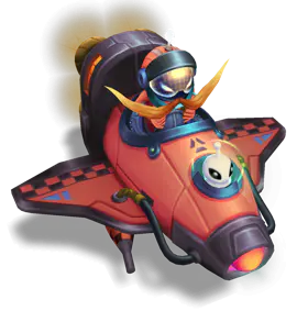 Ruby Astronaut Corki chroma