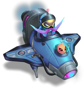 Sapphire Astronaut Corki chroma