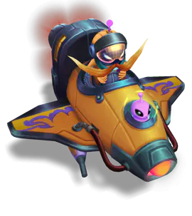 Citrine Astronaut Corki chroma
