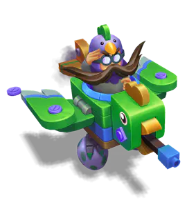 Emerald Brick Toy Corki chroma