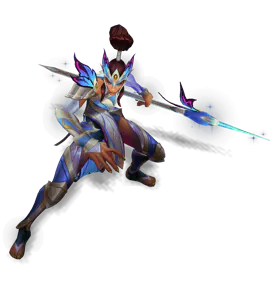 Sapphire Faerie Court Kalista chroma