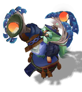 Sapphire Shan Hai Scrolls Bard chroma