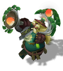 Emerald Shan Hai Scrolls Bard chroma