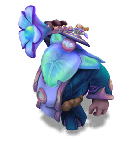 Turquoise Spirit Blossom Bard chroma