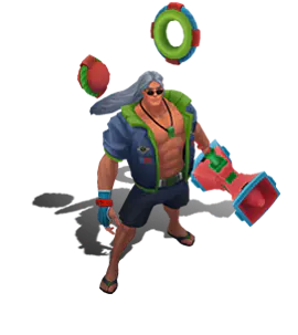 Obsidian Pool Party Taric chroma