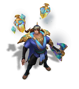 Sapphire Fatebreaker Taric chroma