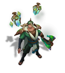Emerald Fatebreaker Taric chroma