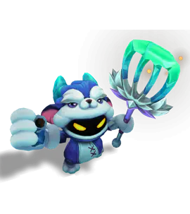Aquamarine Furyhorn Cosplay Veigar chroma