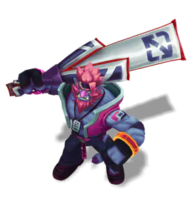 Rose Quartz Esports Fan Trundle chroma