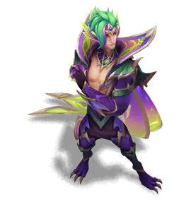 Amethyst Dragonmancer Rakan chroma