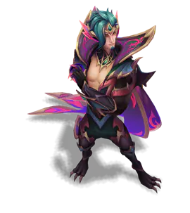 Obsidian Dragonmancer Rakan chroma