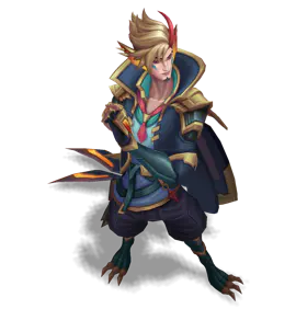 Obsidian Battle Academia Rakan chroma