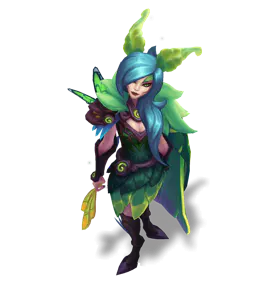 Emerald Elderwood Xayah chroma