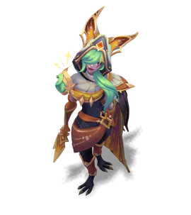 Catseye Arcana Xayah chroma