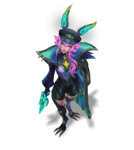 Turquoise Battle Bat Xayah chroma