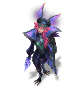 Obsidian Battle Bat Xayah chroma