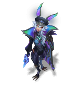 Rainbow Battle Bat Xayah chroma