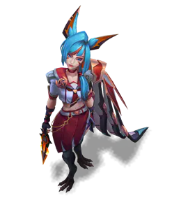 Ruby Battle Academia Xayah chroma