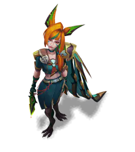 Emerald Battle Academia Xayah chroma
