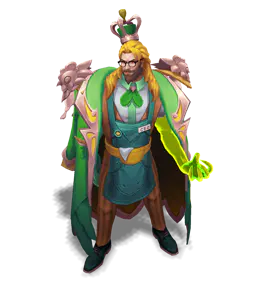 Emerald Fried Chicken King Swain chroma