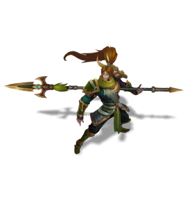 Peridot Warring Kingdoms Xin Zhao chroma