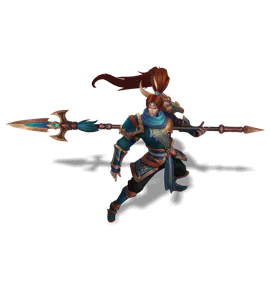 Aquamarine Warring Kingdoms Xin Zhao chroma