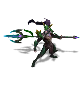 Emerald Dragonslayer Xin Zhao chroma